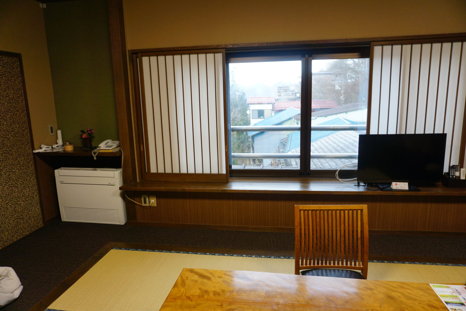 和室からの景色