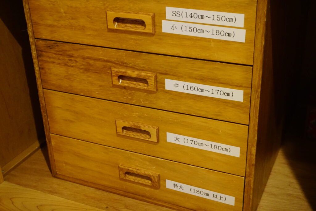 サイズを選べる浴衣